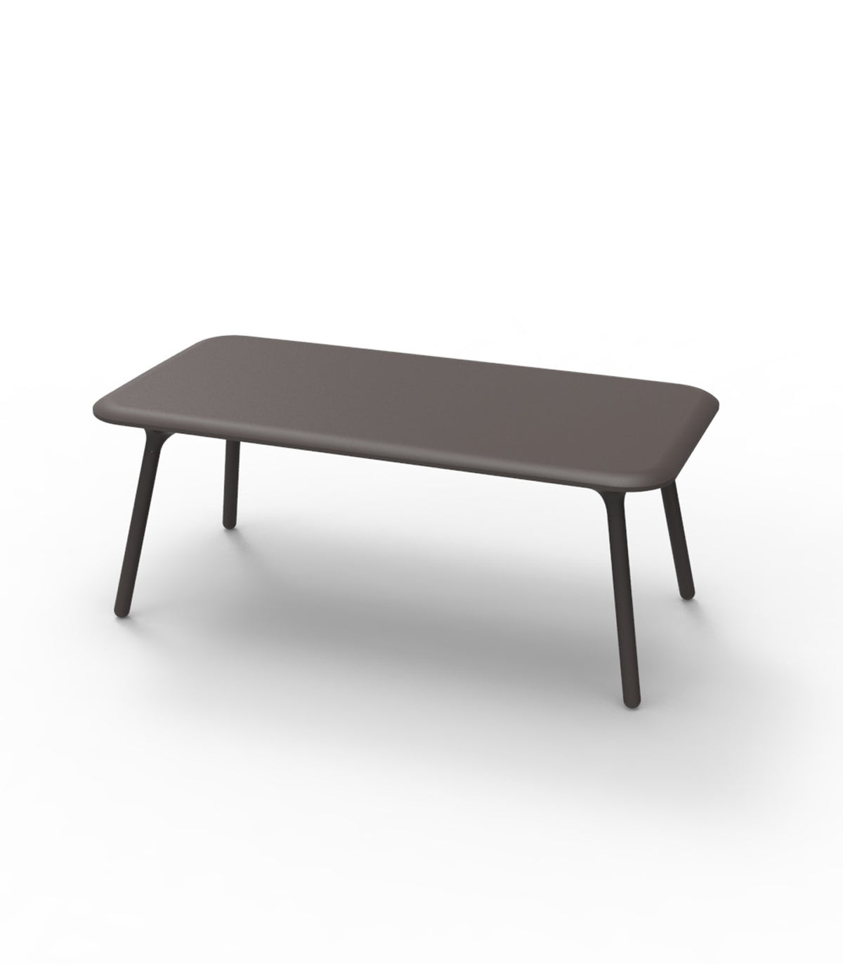 Table design rectangulaire PAL VONDOM - bronze