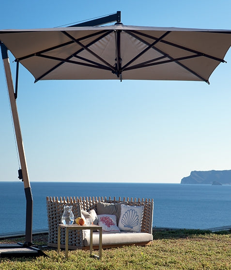 Parasol Design Rond et Excentré - CAPRI
