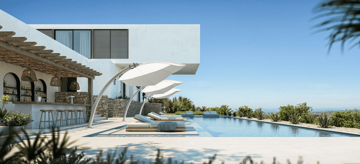 ICARUS Parasol Déporté Inclinable 3 x 3 - UMBROSA
