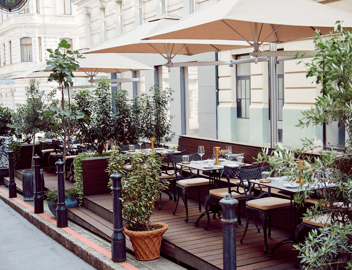PARAFLEX 190 - Square Wall Parasol 190 x 190