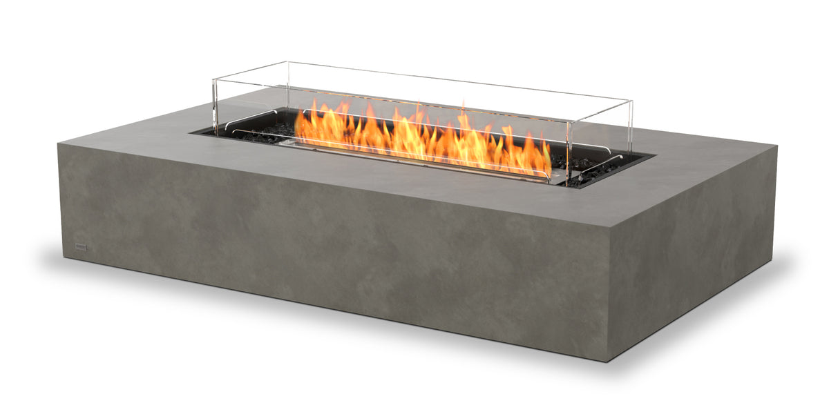 Fire Screen L1080 on Wharf 65 - natural