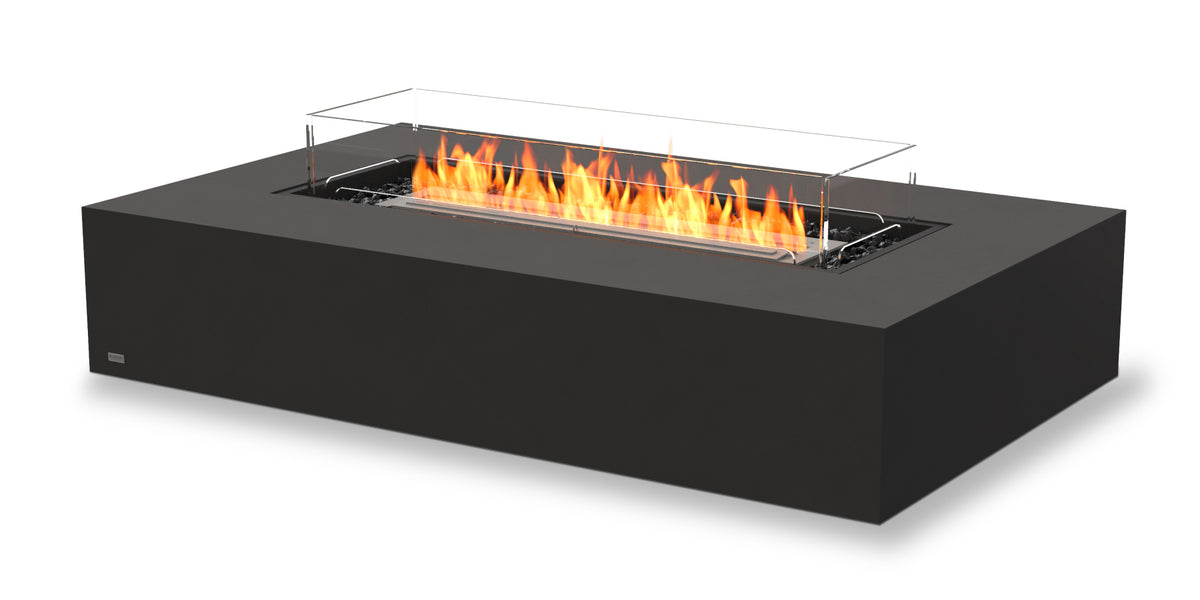 Fire Screen L1080 on Wharf 65 - graphite