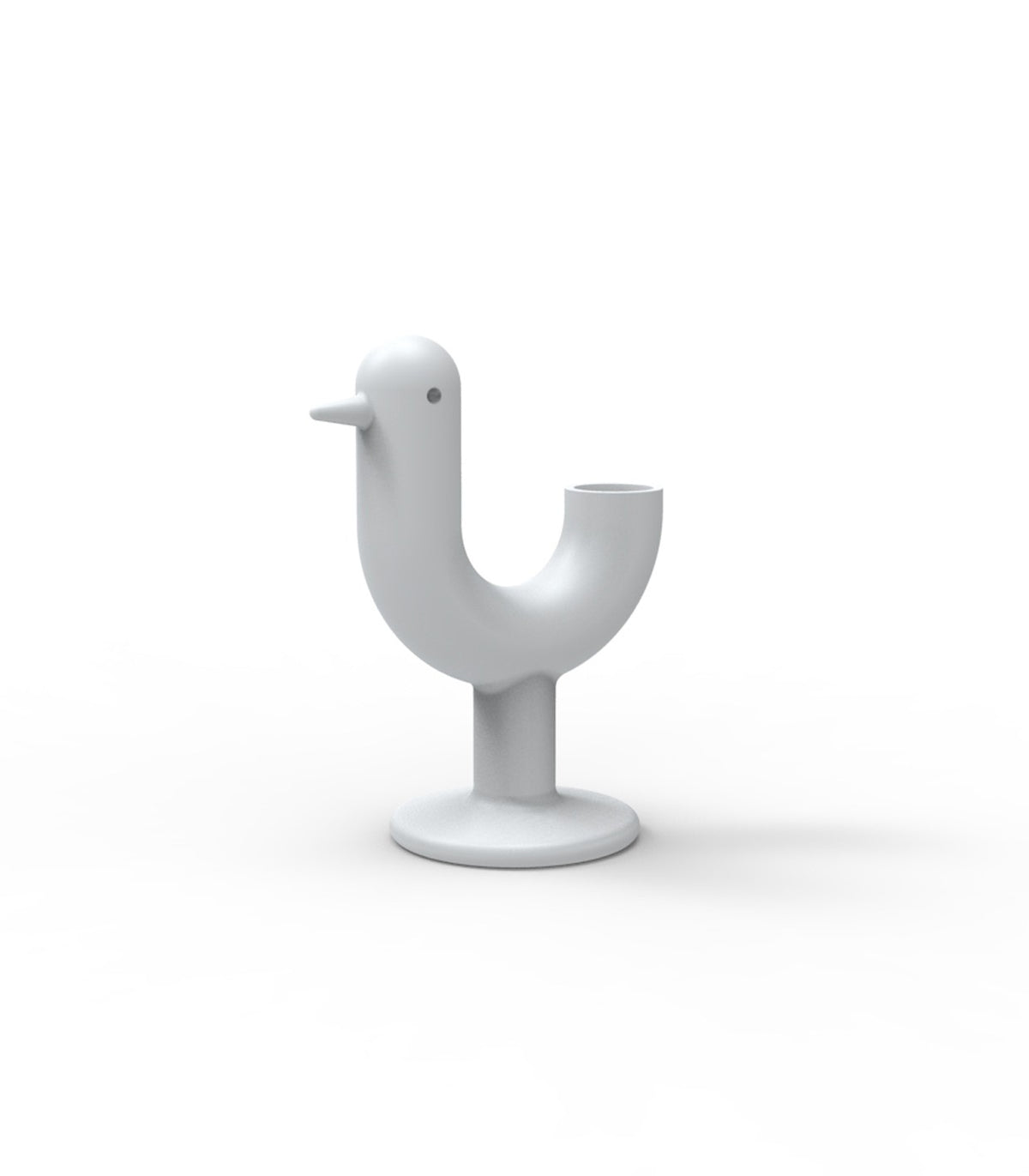 Pot Peacock finition mate Vondon - blanc