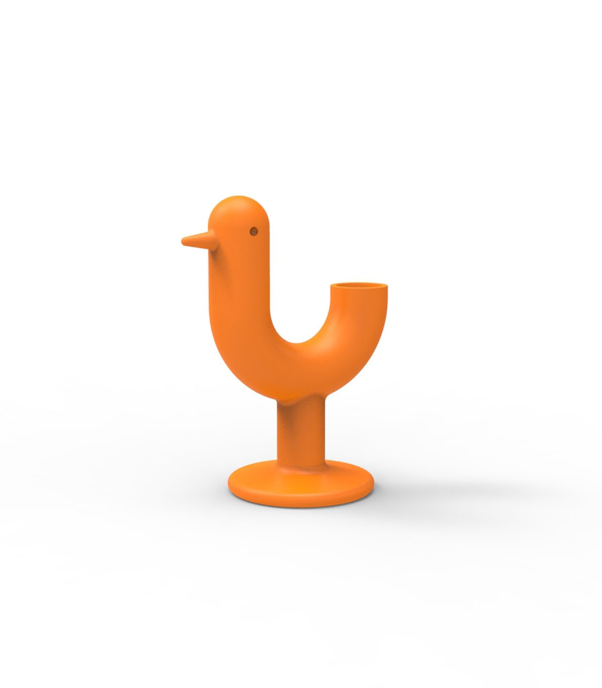 Pot Peacock finition mate Vondon - orange