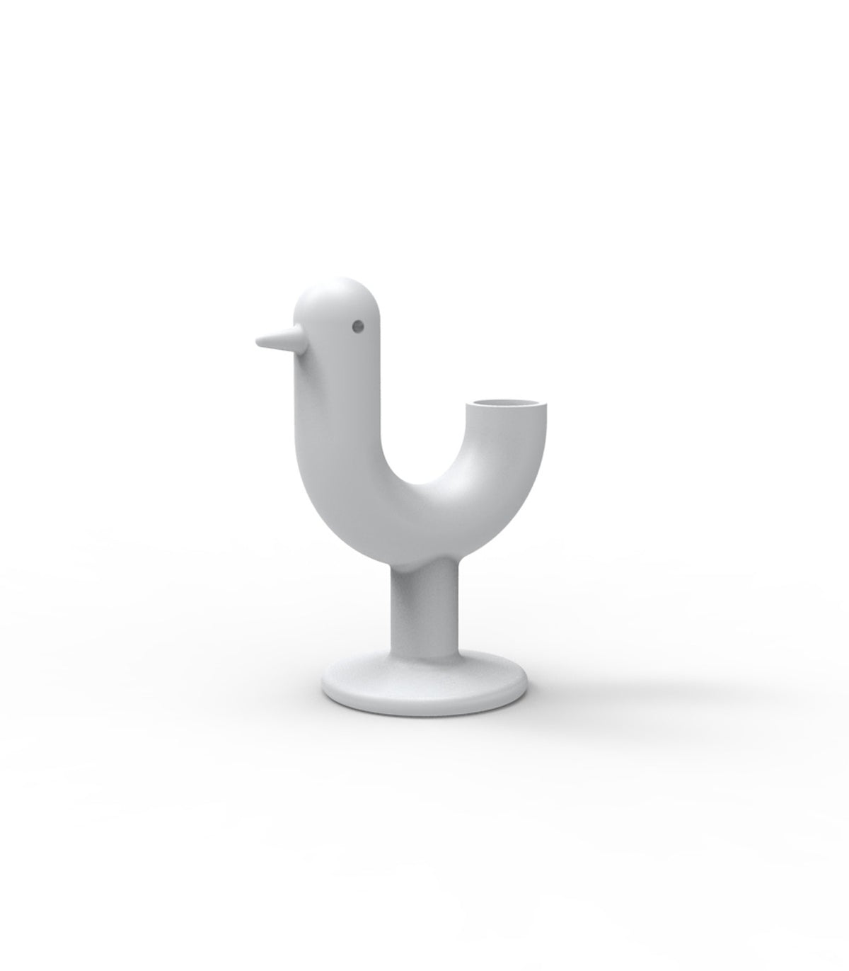 Pot Peacock finition mate Vondon - blanc