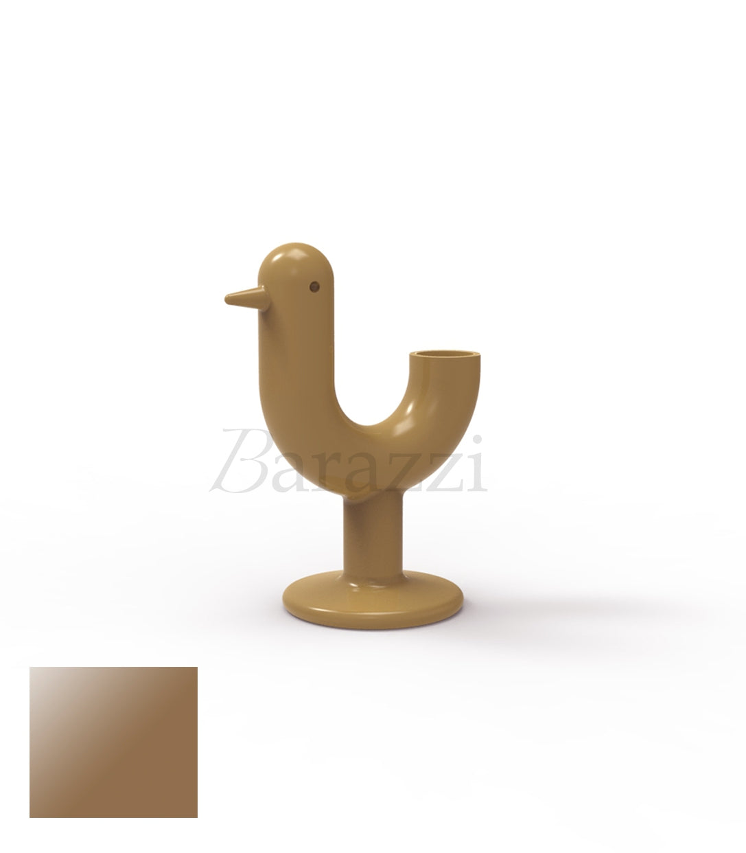 Pot Peacock Champagne Laqué par Vondom