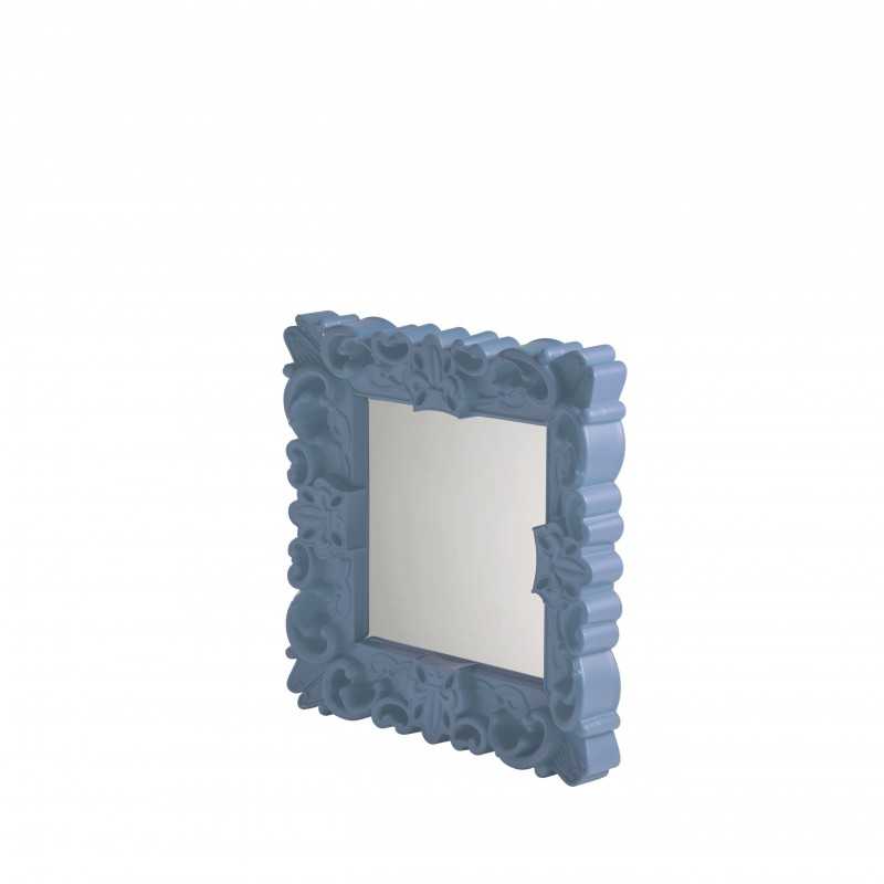 Petit Miroir Baroque Laqué - Mirror of Love S - Powder Bleu