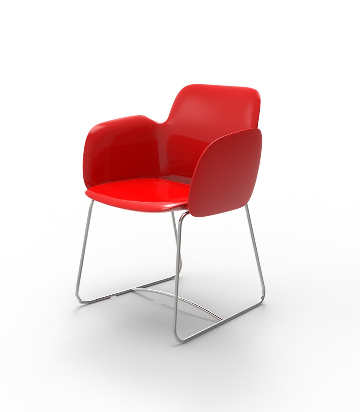 PEZZETTINA chaise design finition laquée - Vondom