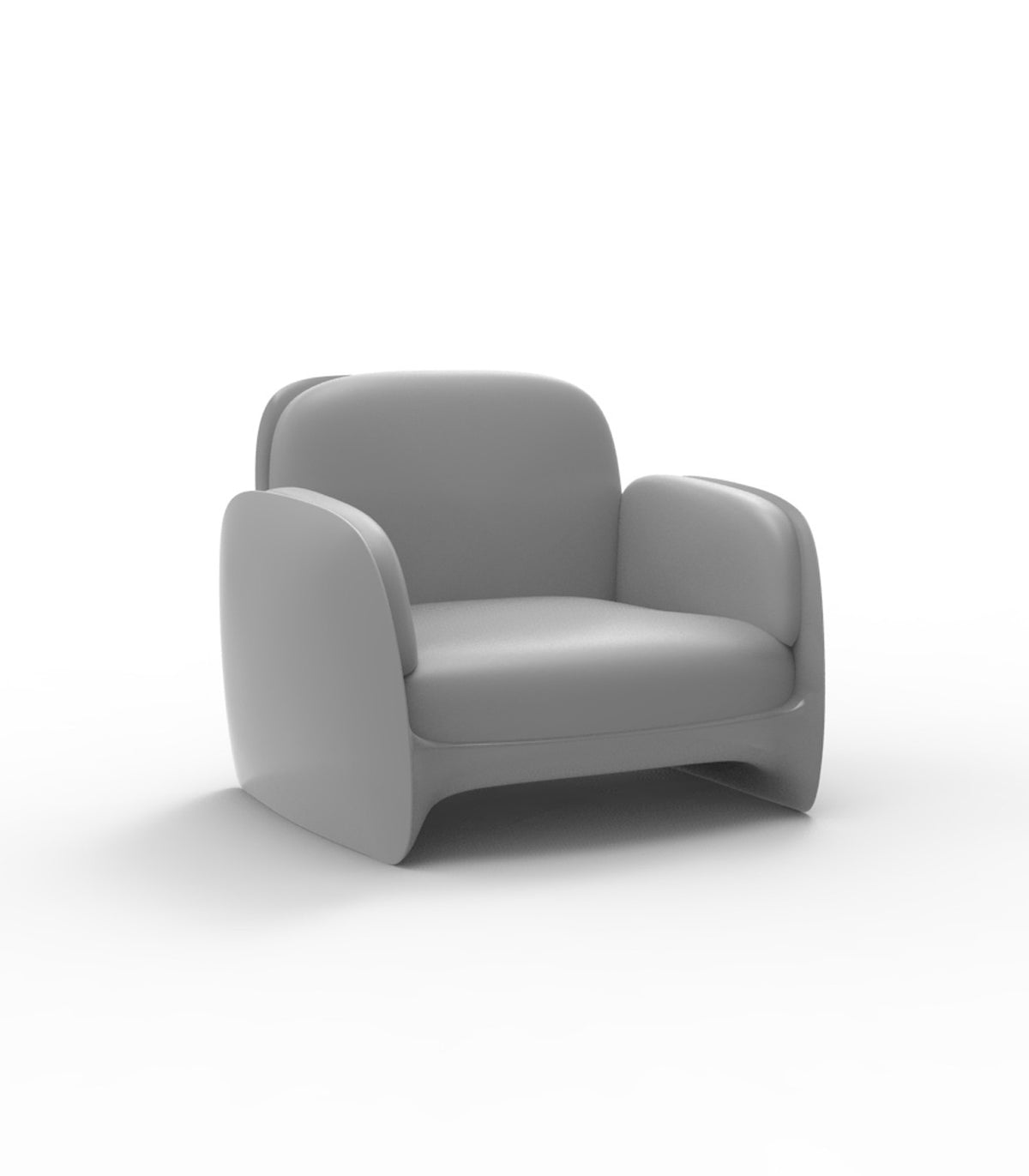 PEZZETTINA dining chair lacquered finish - Vondom