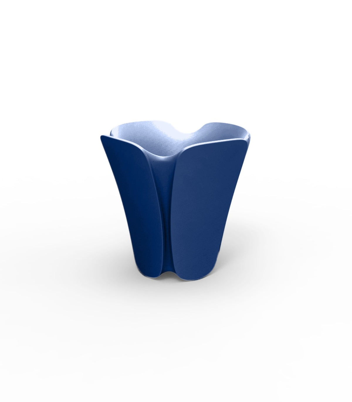 PEZZETTINA pot de fleurs design VONDOM - bleu