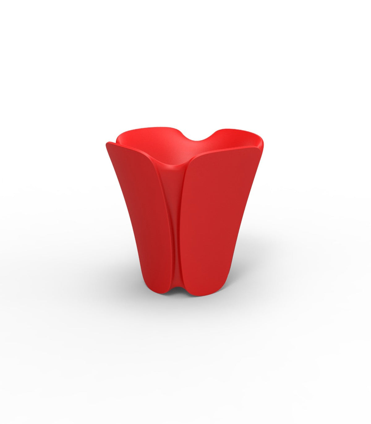 PEZZETTINA pot de fleurs design VONDOM - rouge