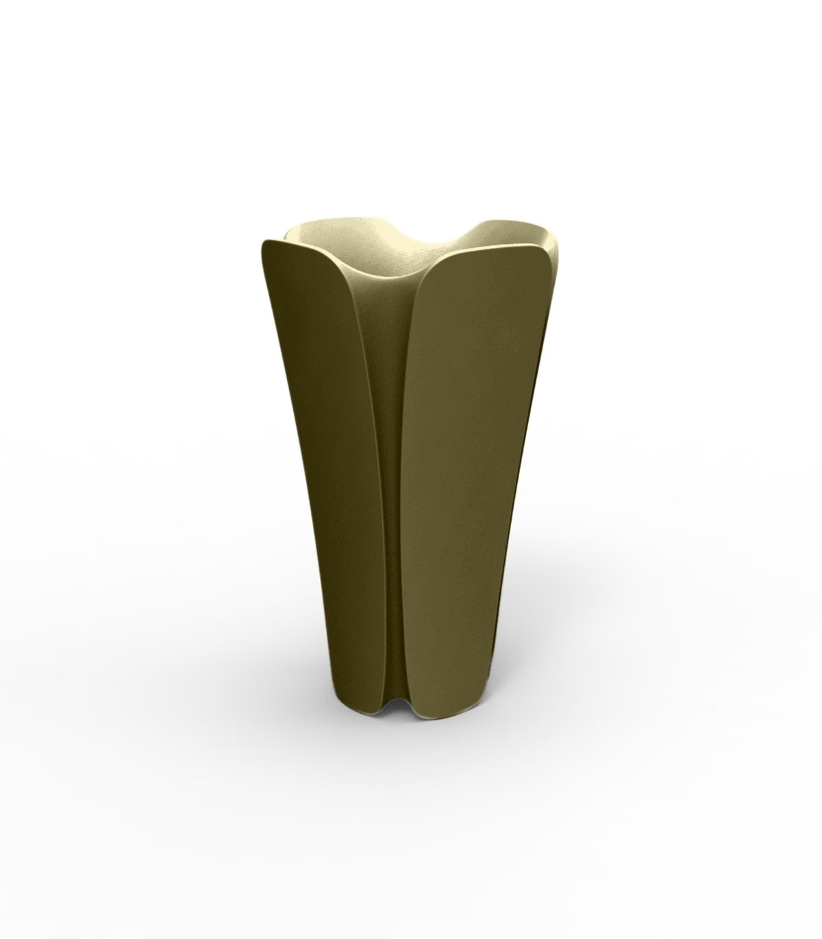 PEZZETTINA design flower pot with matte finish (50x50x85 cm) - Vondom Potty - Matte Finish Design Potty - Vondom