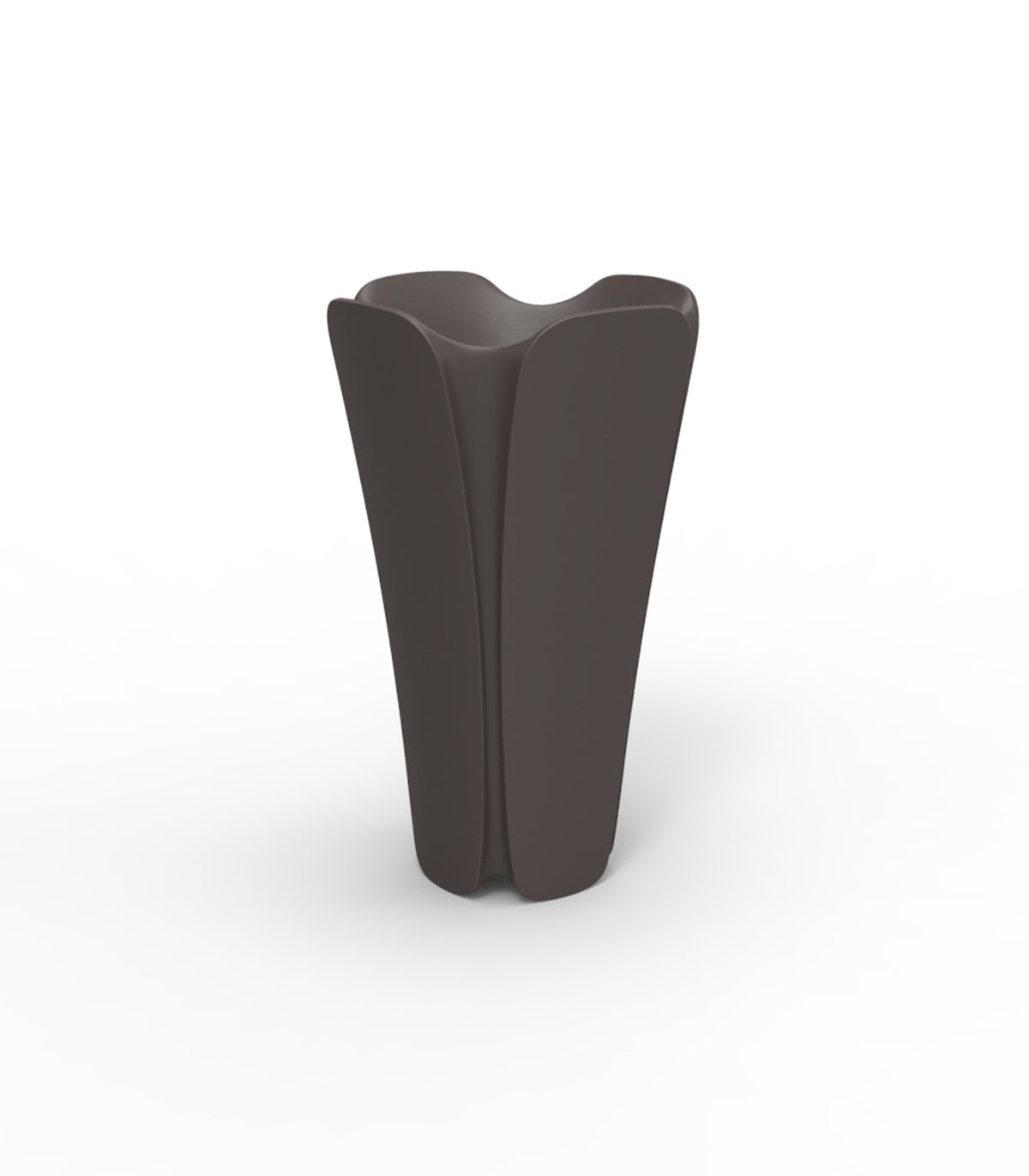 PEZZETTINA design flower pot with matte finish (50x50x85 cm) - Vondom Potty - Matte Finish Design Potty - Vondom