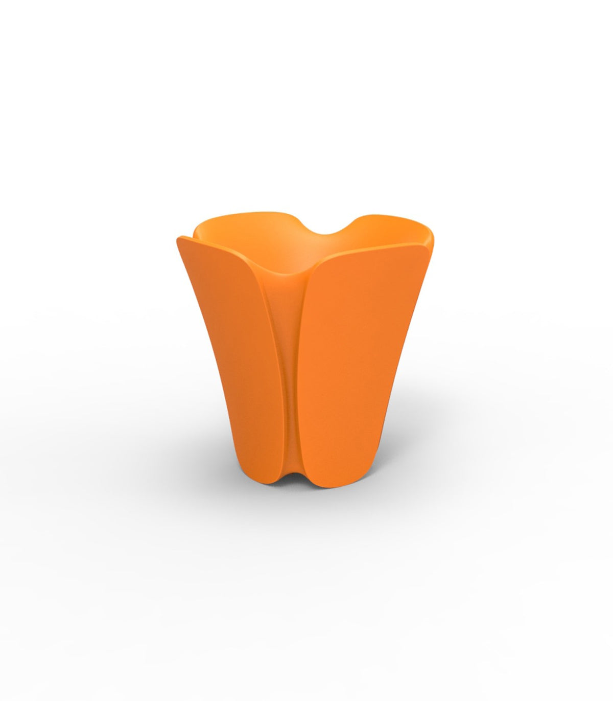 PEZZETTINA design flower pot matt finish - Vondom - orange