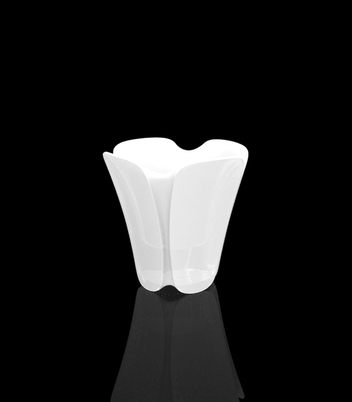PEZZETTINA pot de fleurs lumineux (85x85x85cm) - Vondom