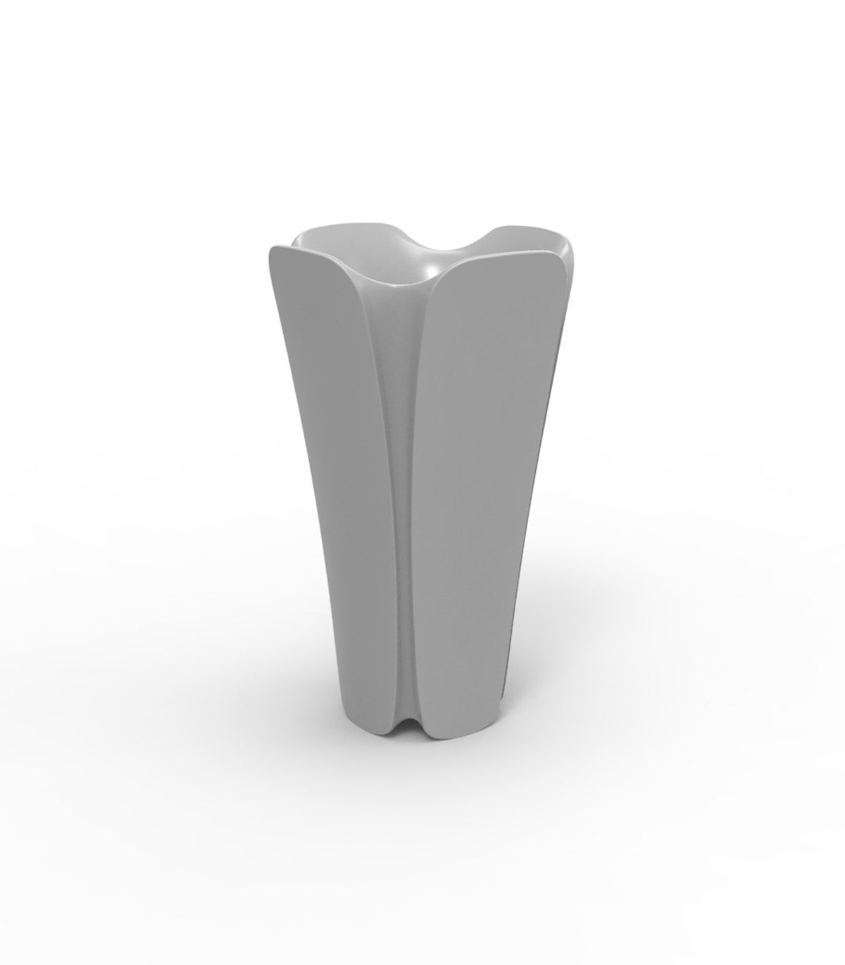 Pezzettina pot de fleurs Vondom - gris acier