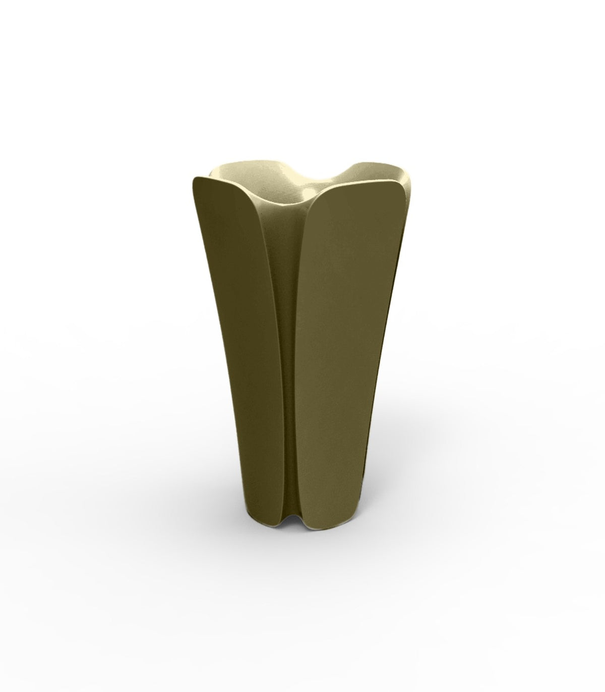 Pezzettina pot de fleurs Vondom - khaki