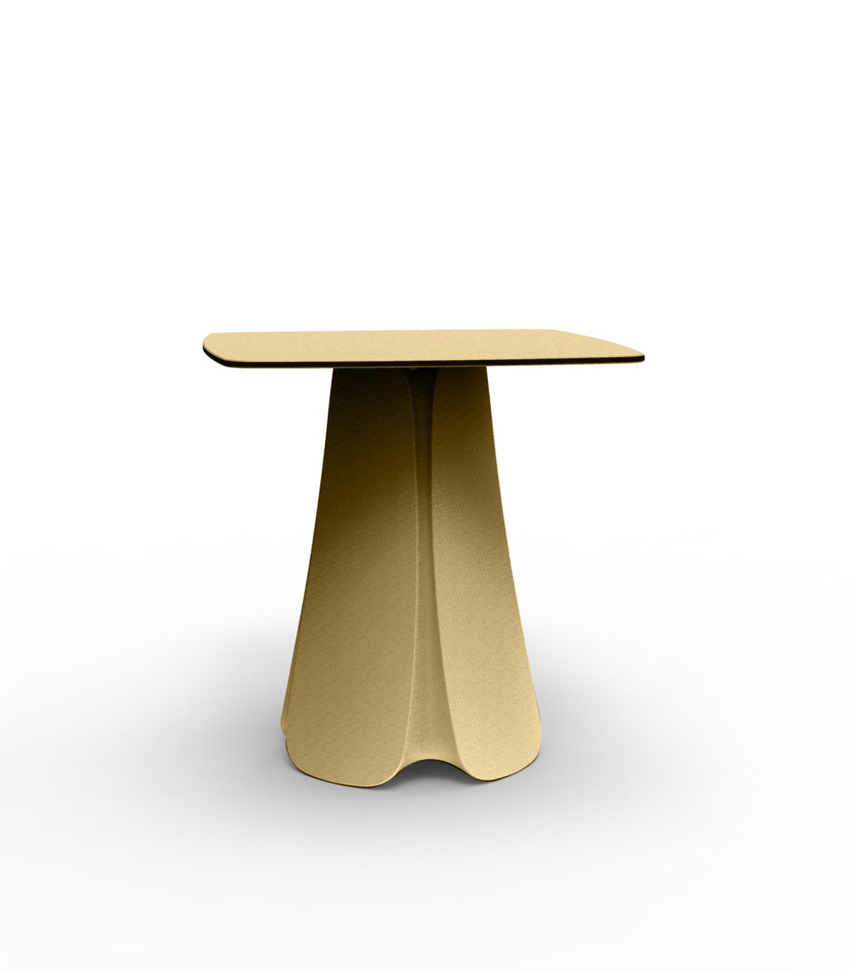 Table Vondom Pezzettina carrée - beige