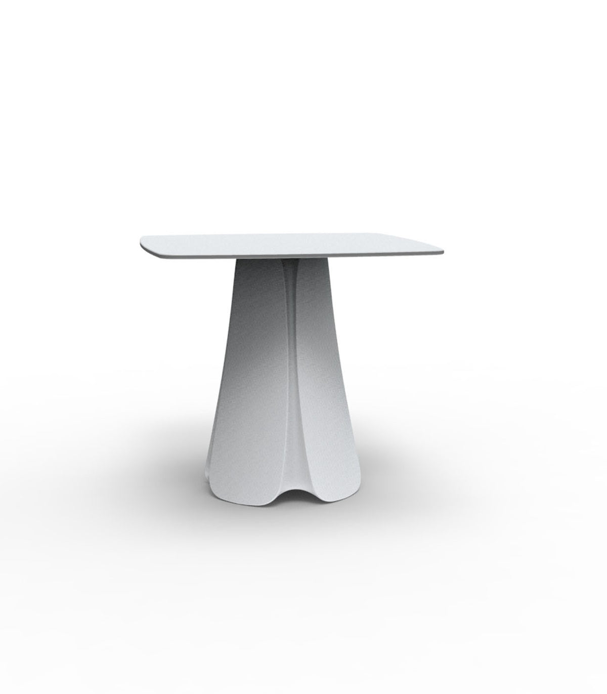 Table carrée design PEZZETTINA Vondom - blanc