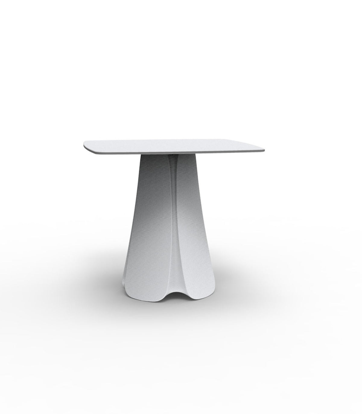 Table carrée design PEZZETTINA Vondom - blanc