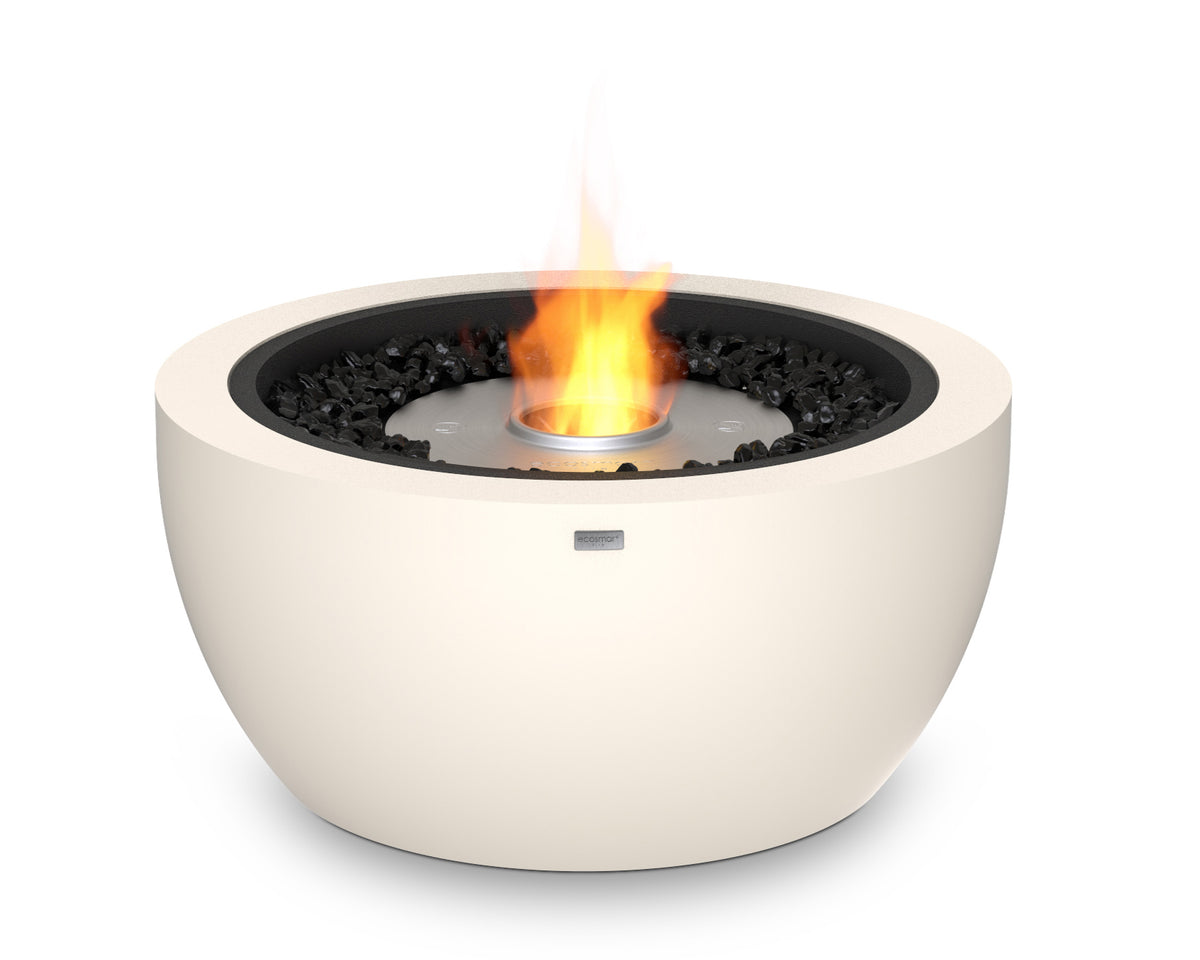 Pod 40 Ecosmart Fire Pit Bowl - bone