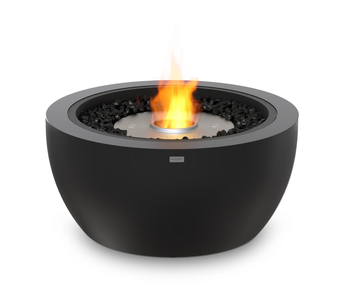 Pod 40 Ecosmart Fire Pit Bowl - graphite