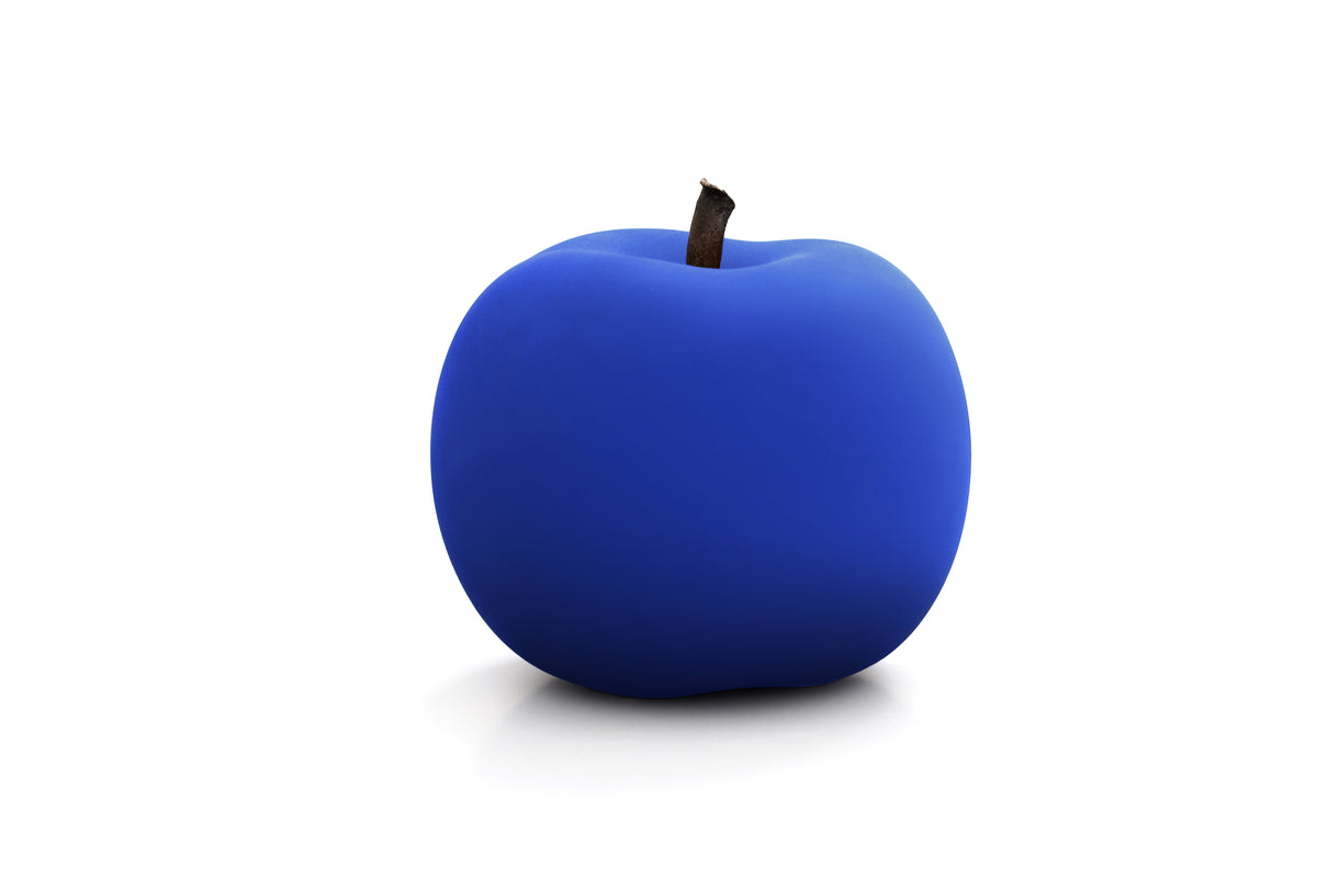 Pomme Couleur bleu Lapis-lazuli Mat VeloursLisa Pappon Bull and Stein
