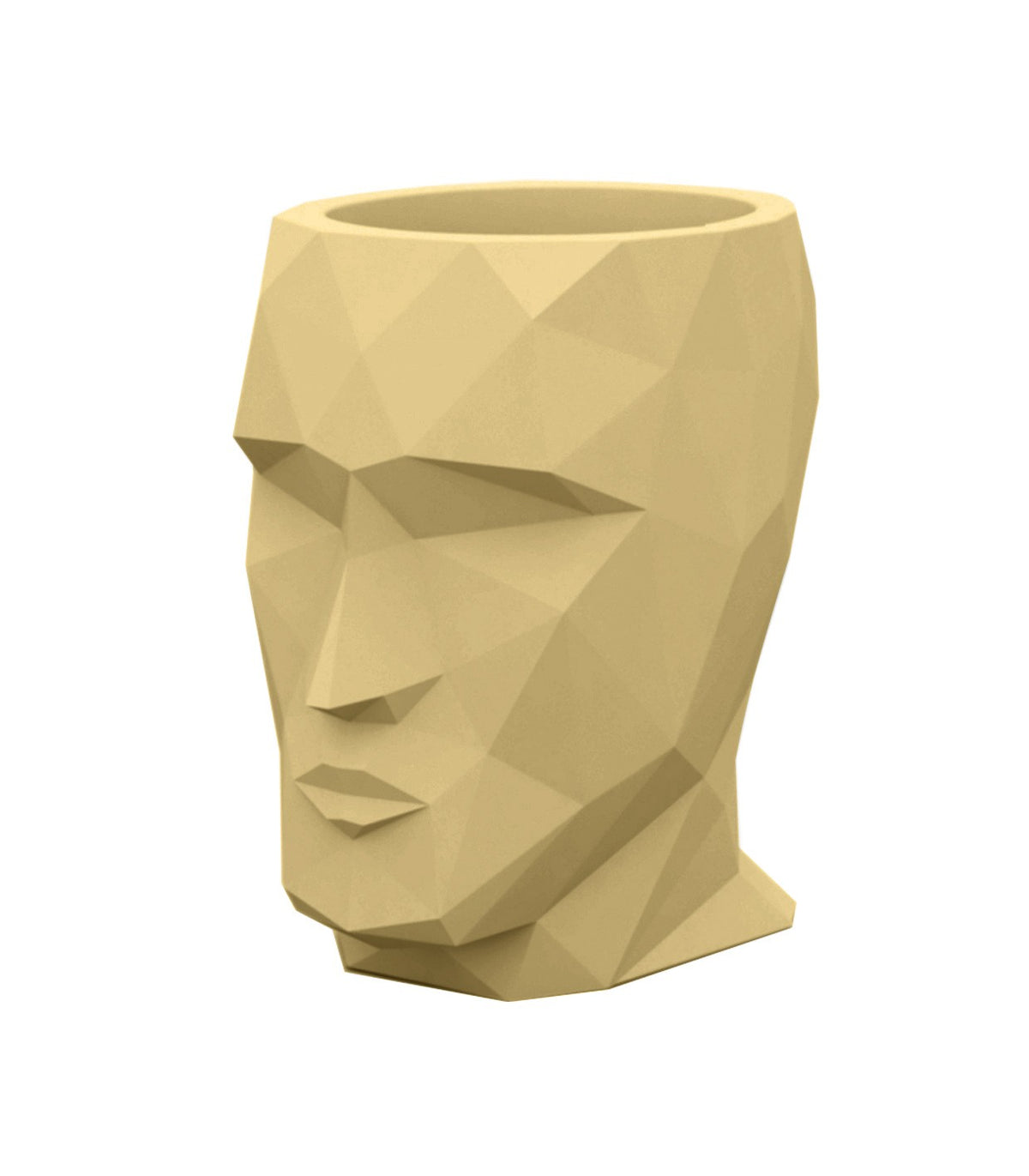 Lacquered flowerpot - ADAN 100 - Vondom - beige