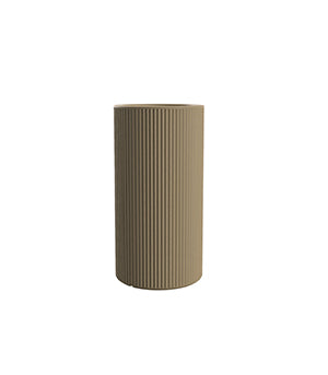 POT GATSBY CYLINDRIQUE 100 cm - Pots de Fleurs Cannelé XL