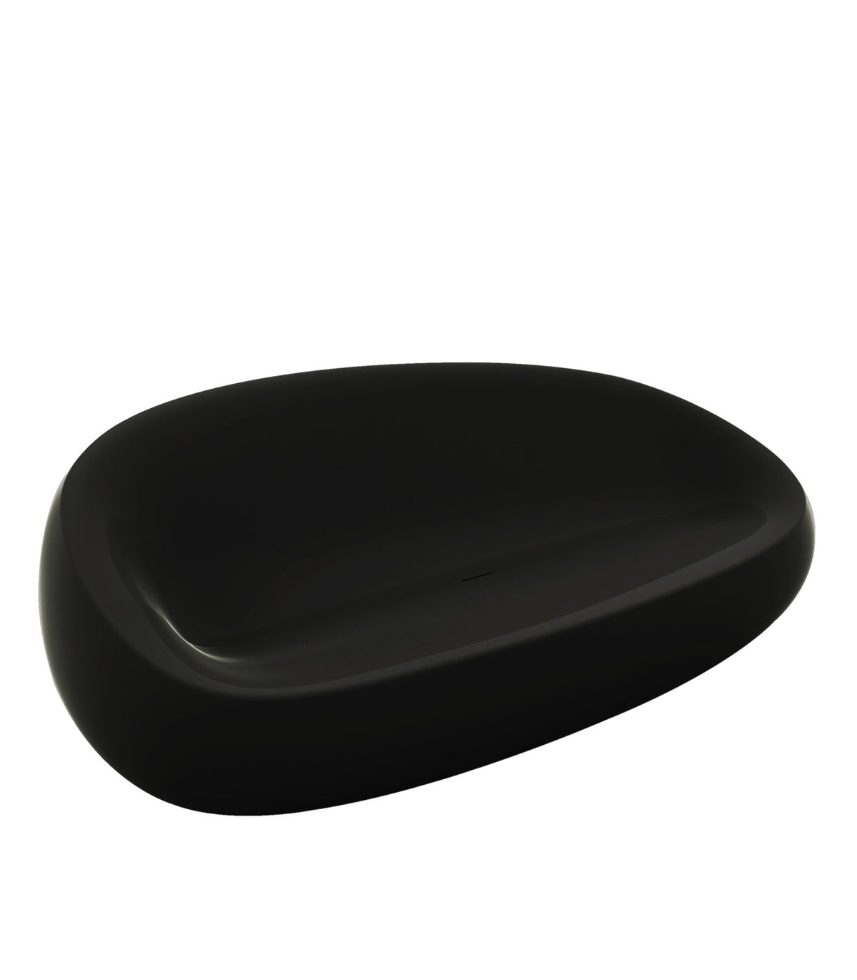 Canapé Design effet laqué STONE VONDOM - noir