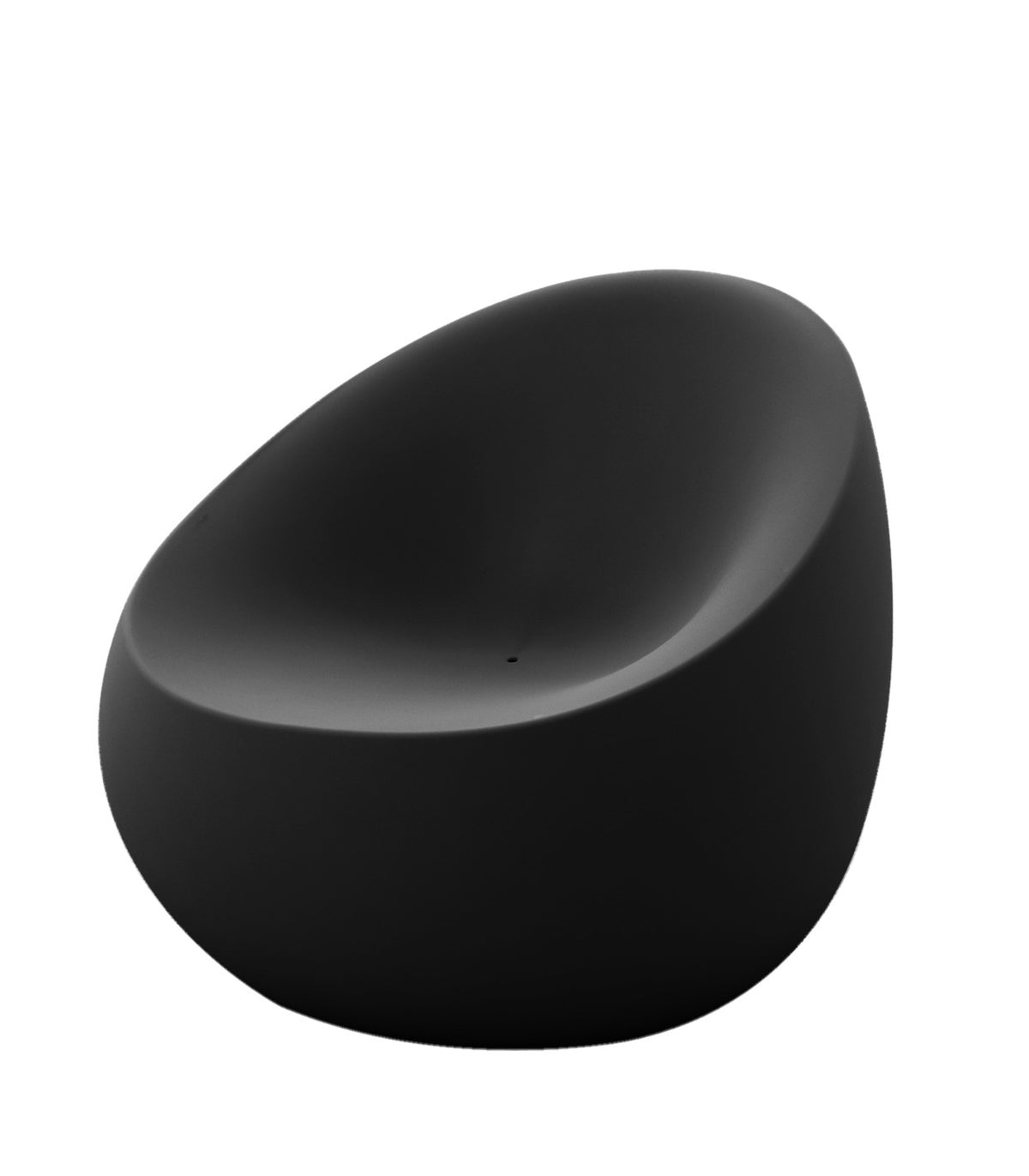 Fauteuil design bar restaurant STONE VONDOM - gris anthracite