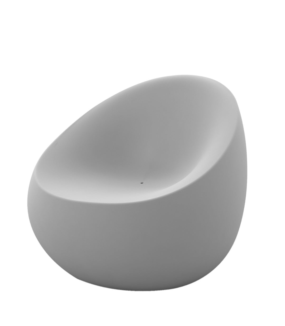 Fauteuil design bar restaurant STONE VONDOM - gris acier