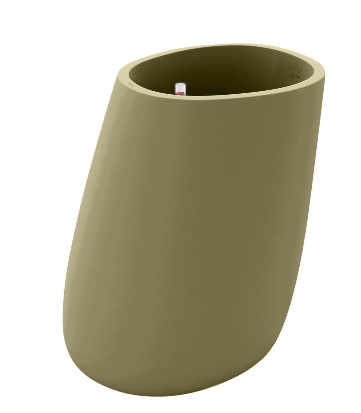 Pot de fleurs laqué STONE Vondom - khaki