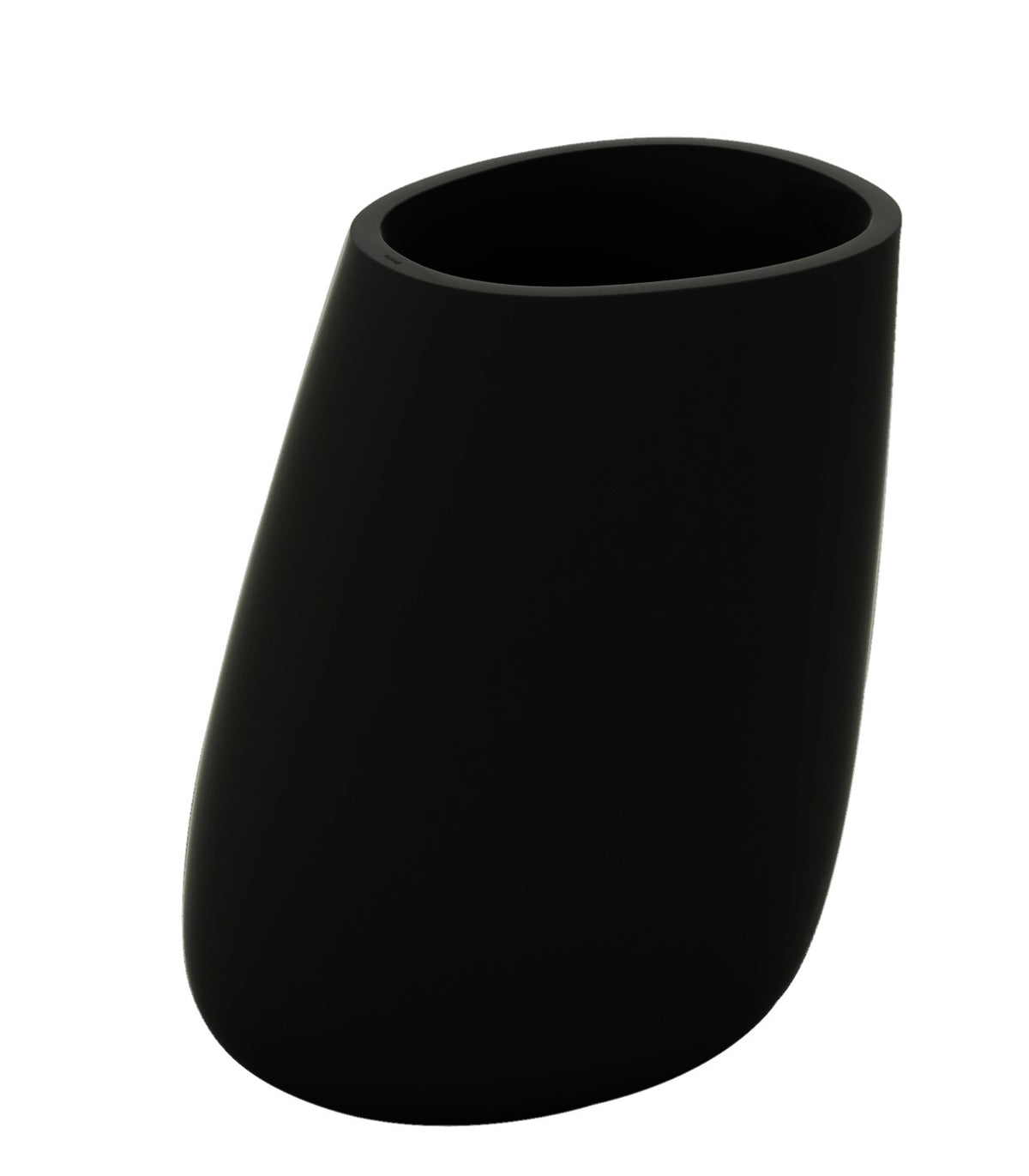 Pot de fleurs laqué STONE Vondom - noir
