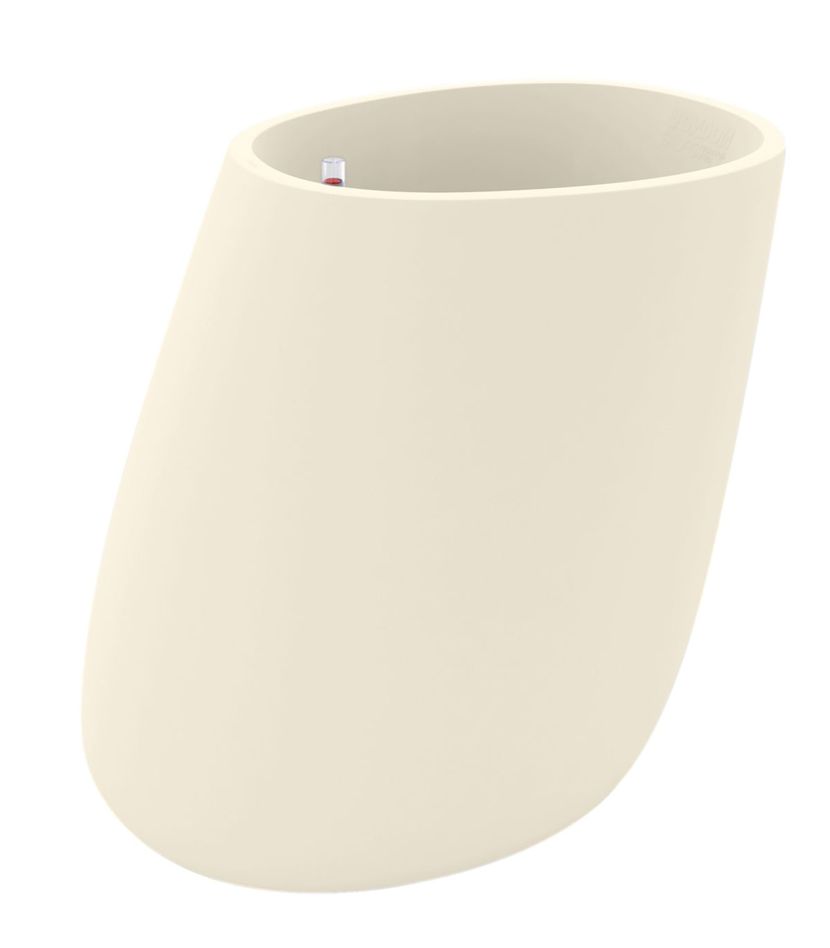 STONE lacquered flowerpot - Vondom - ecru