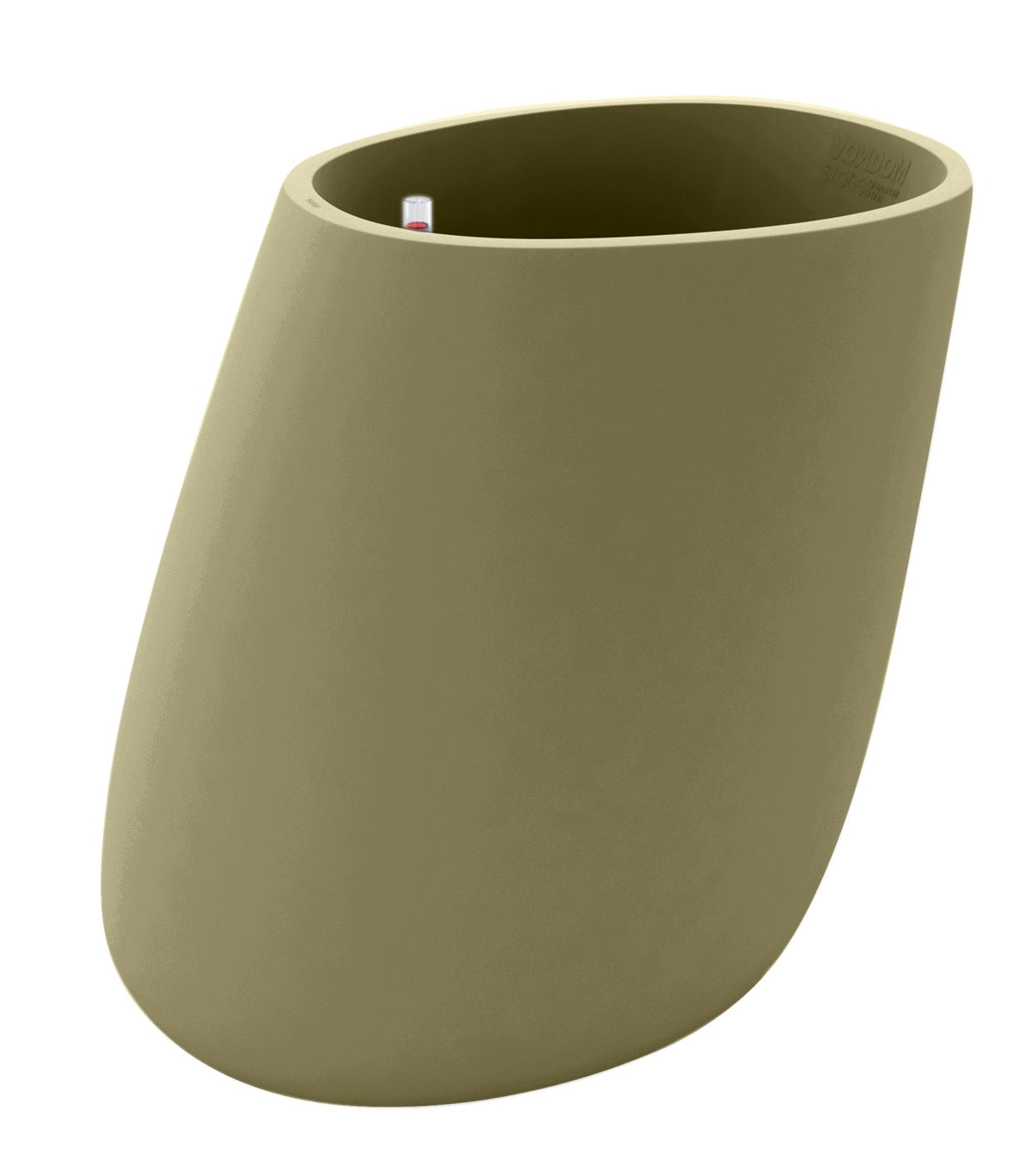 STONE lacquered flowerpot - Vondom - khaki
