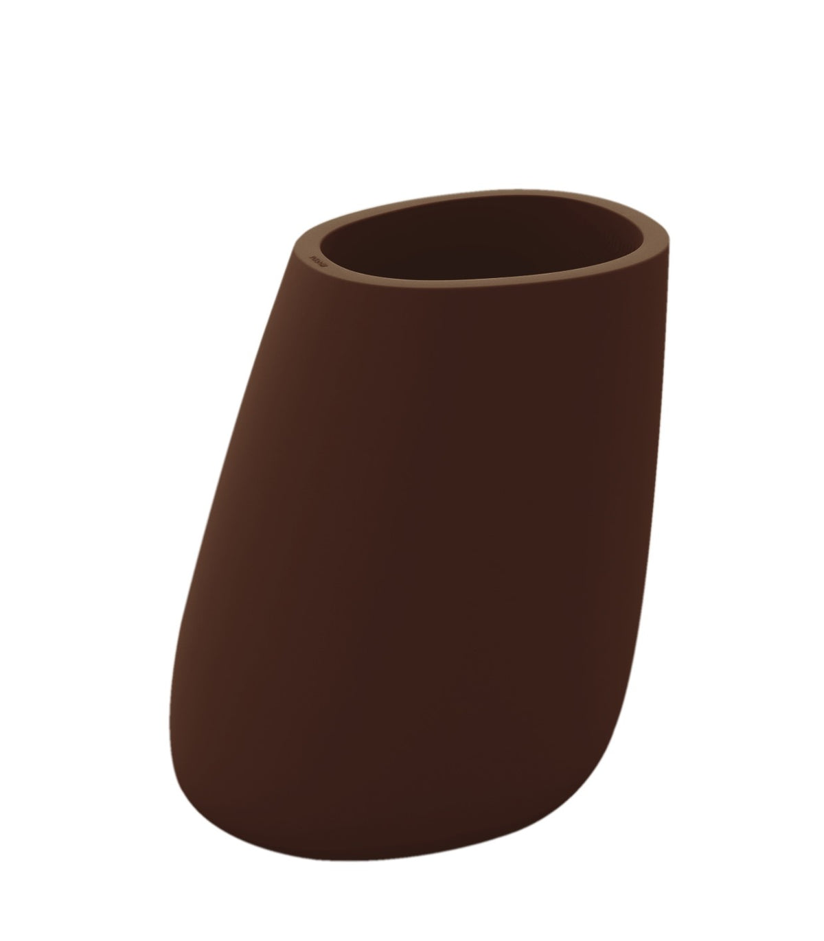 STONE flower pot matte finish design - Vondom - bronze