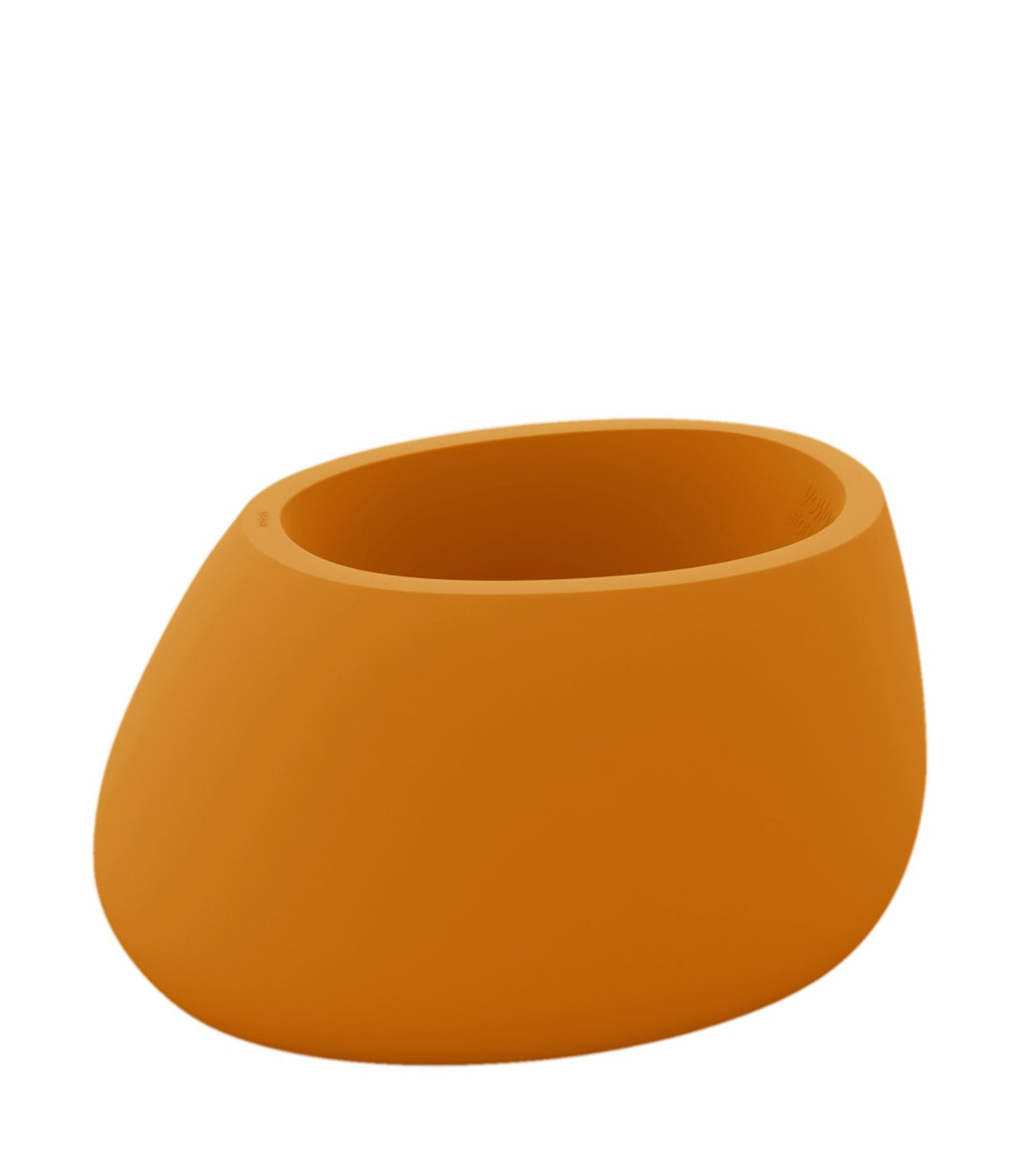 Pot de Fleurs Design Stone Finition Mate Vondom - orange