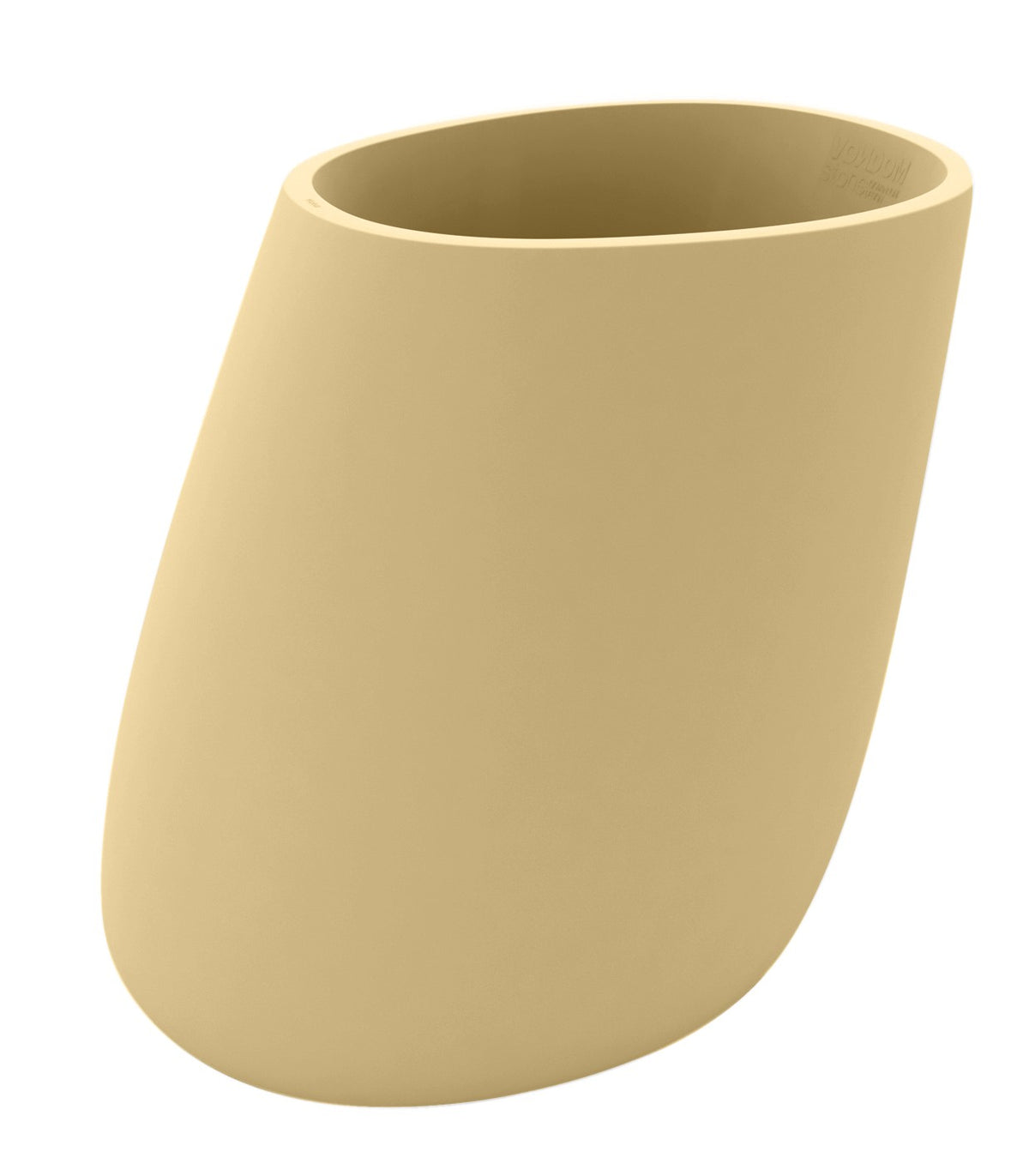 STONE flower pot matte finish - beige