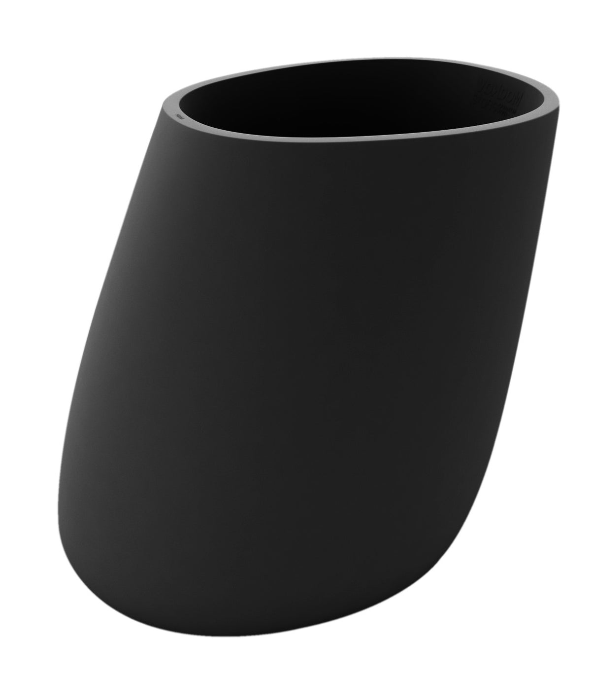 STONE flower pot matte finish - anthracite