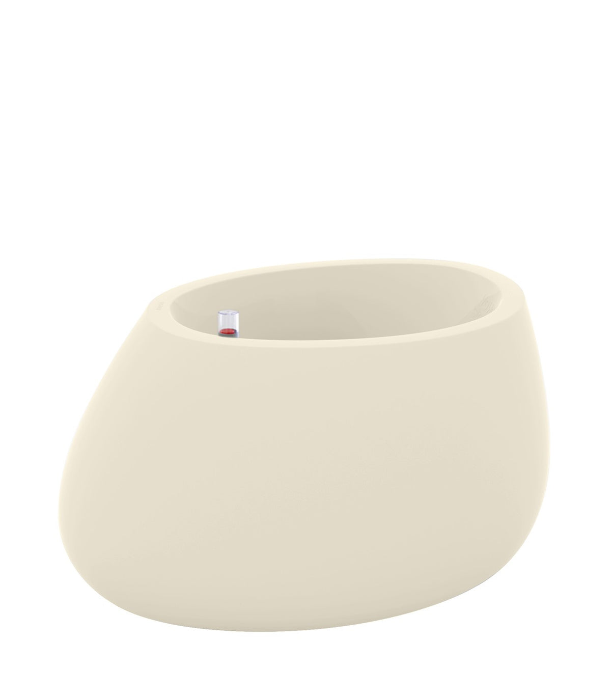 STONE design lacquered flowerpot Vondom - ecru