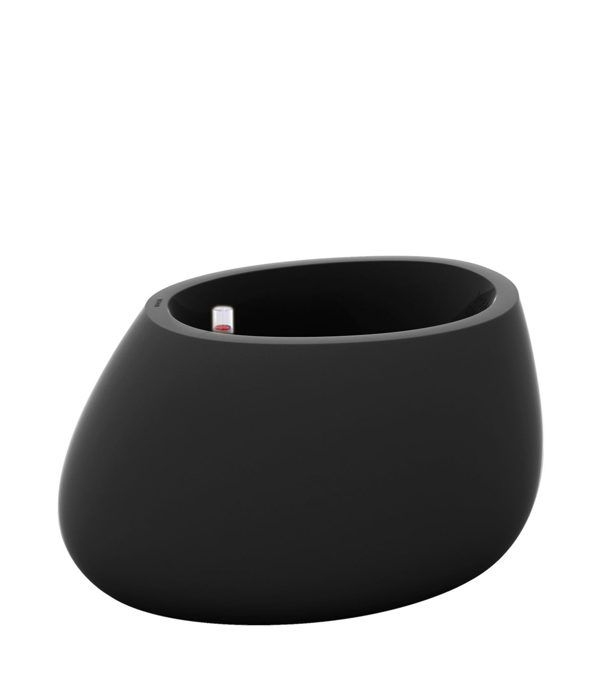 STONE design lacquered flowerpot Vondom - anthracite