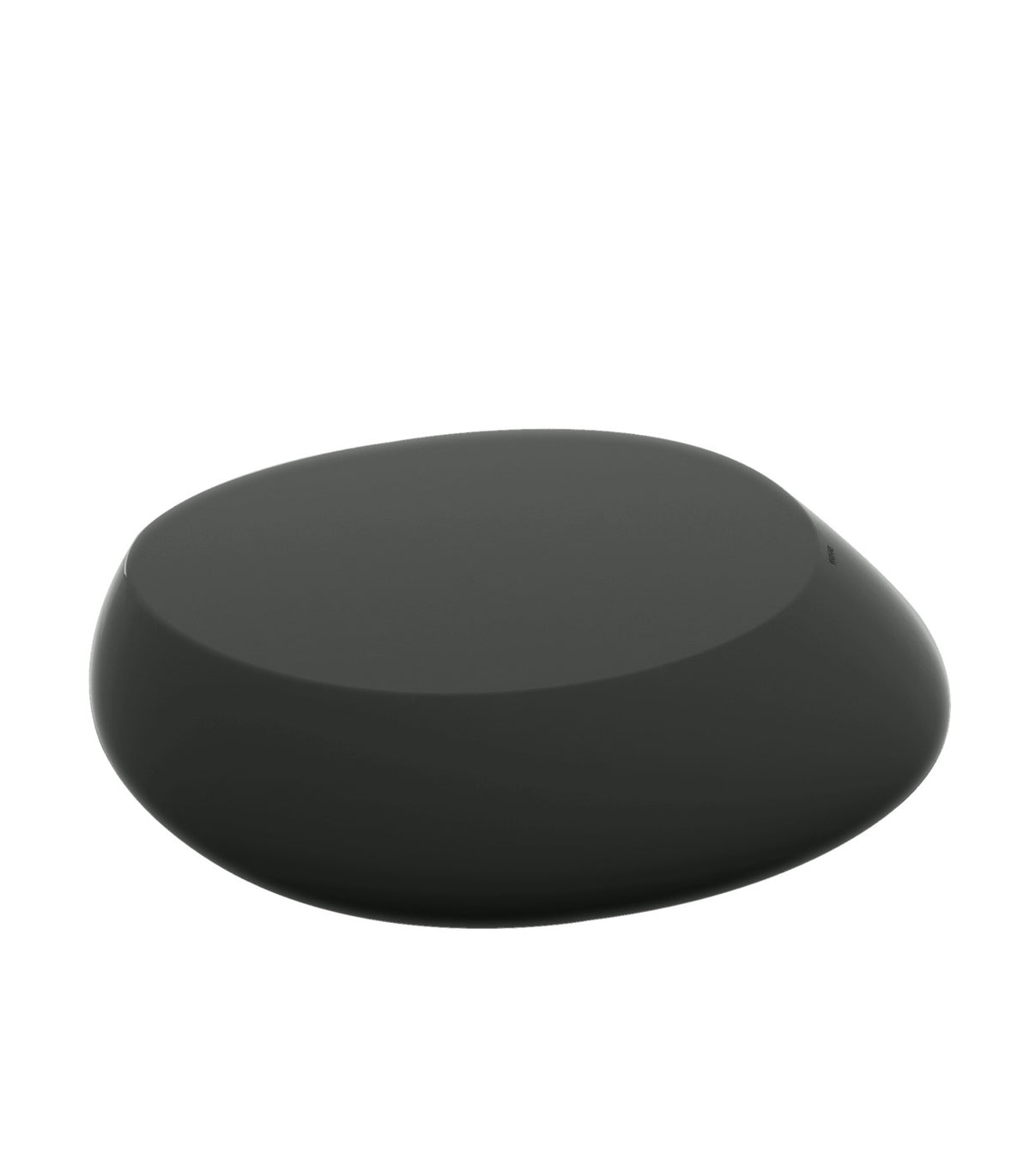 STONE lacquered design coffee table - VONDOM - anthracite grey