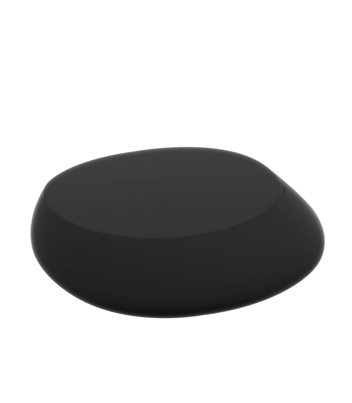 STONE lacquered design coffee table - VONDOM - black