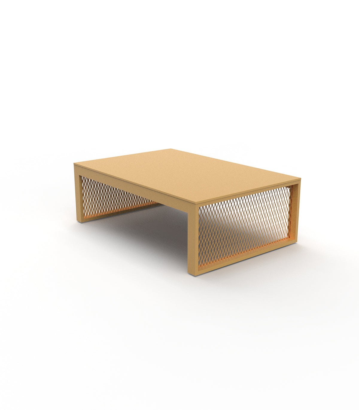 THE FACTORY COFFEE TABLE L - Outdoor rectangular table base