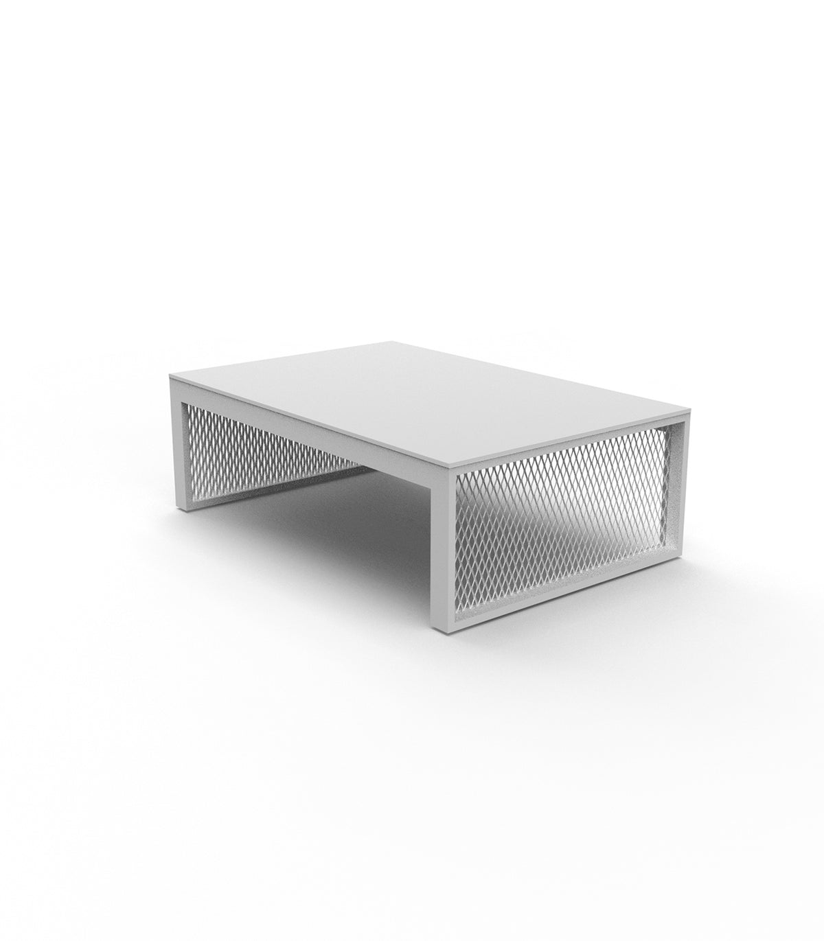 THE FACTORY COFFEE TABLE L - Outdoor rectangular table base
