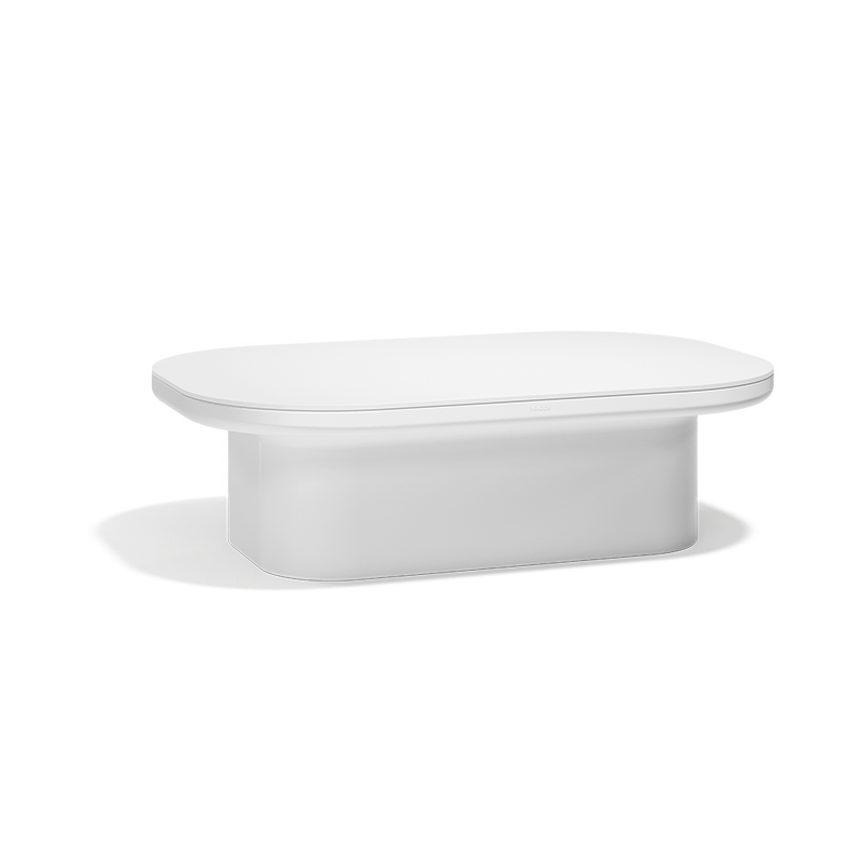table basse intérieur extérieur blanc Luna Vondom