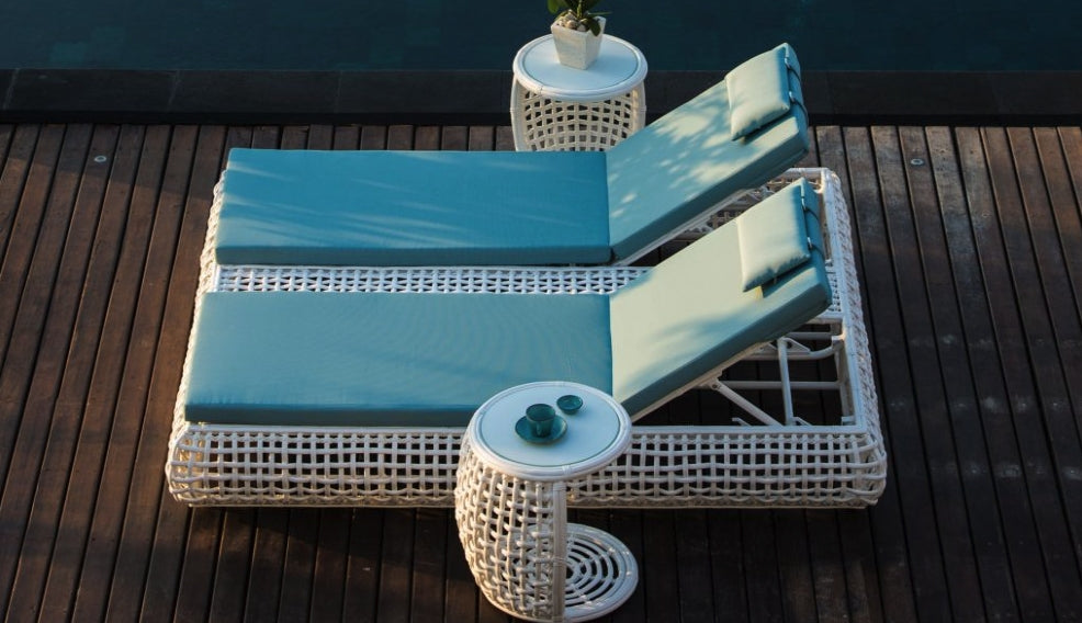 Table basse ronde DYNASTY - table d'appoint metal par Skyline Design