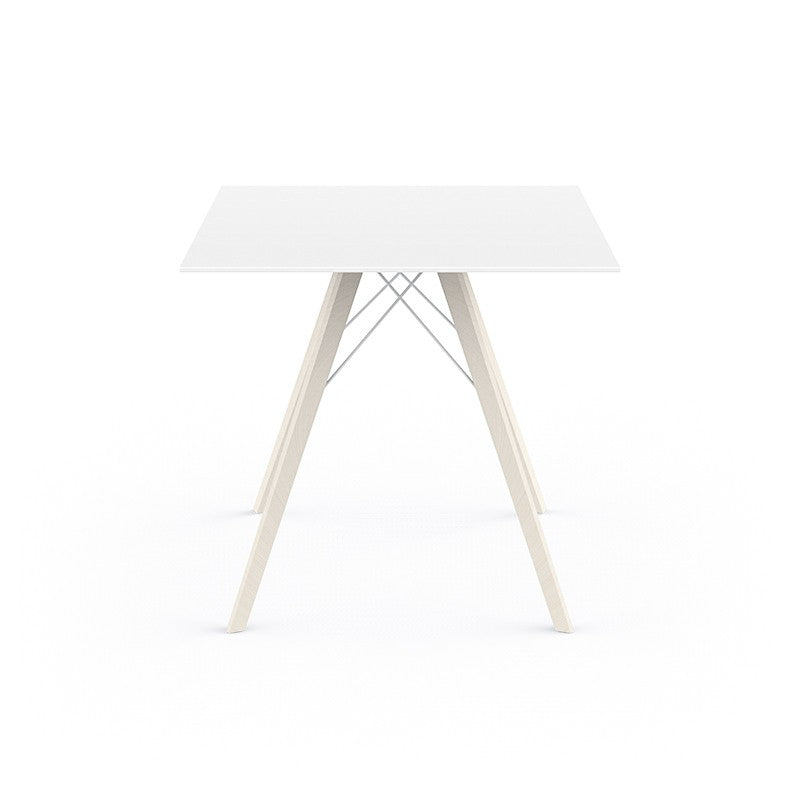 FAZ WOOD DINING TABLE 80X80X74 - Table restaurant 2 personnes en Bois