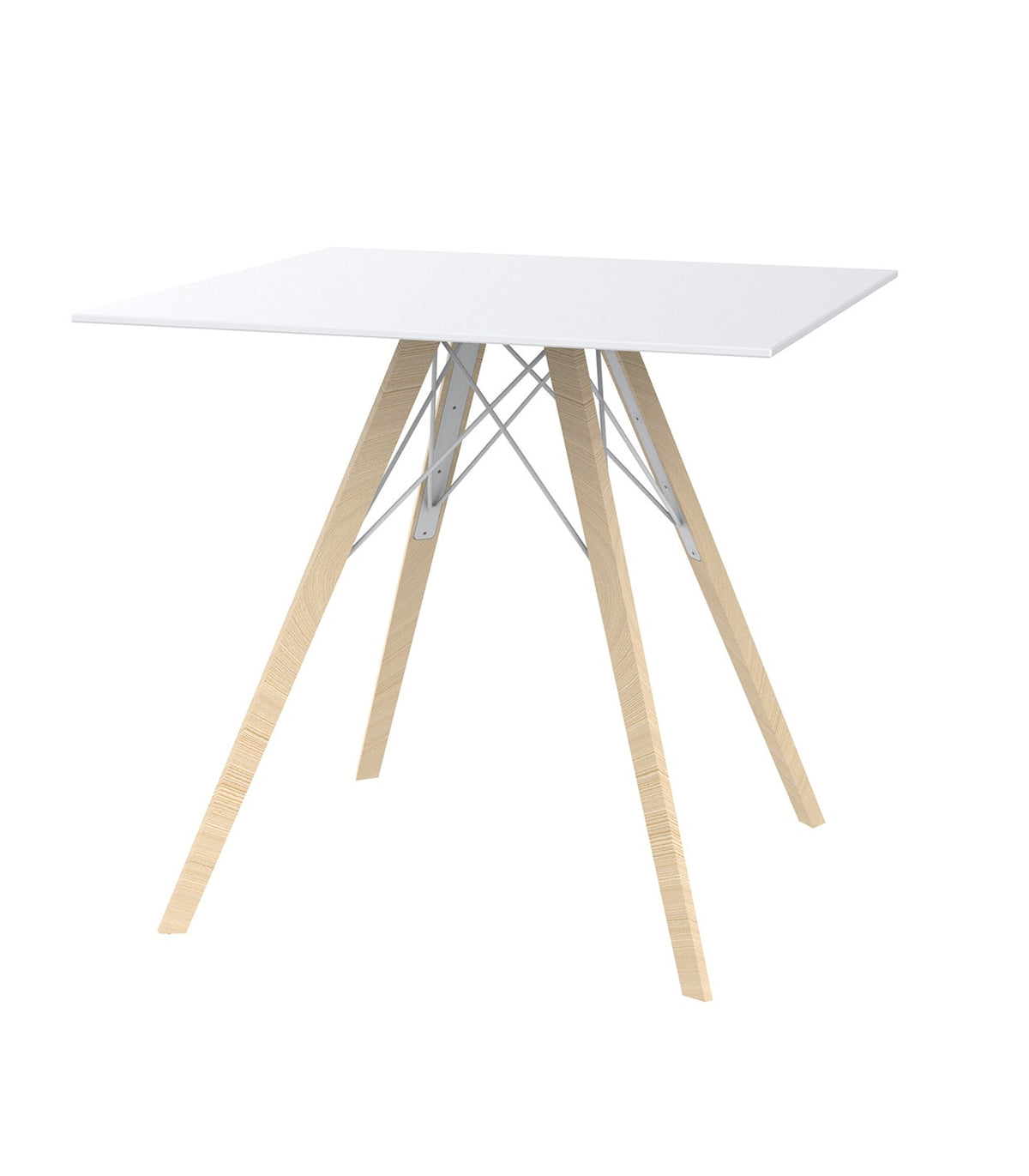 FAZ WOOD DINING TABLE 80X80X74 - Table restaurant 2 personnes en Bois